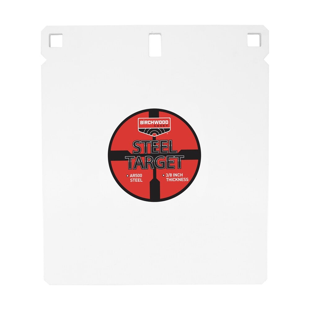 birchwood casey bc sqr10 38 centerfire target 3/8" ar500 steel 10" square gong Birchwood Casey BC-SQR10-38 Centerfire Target 3/8" AR500 Steel 10" Square Gong Sports South item 178853