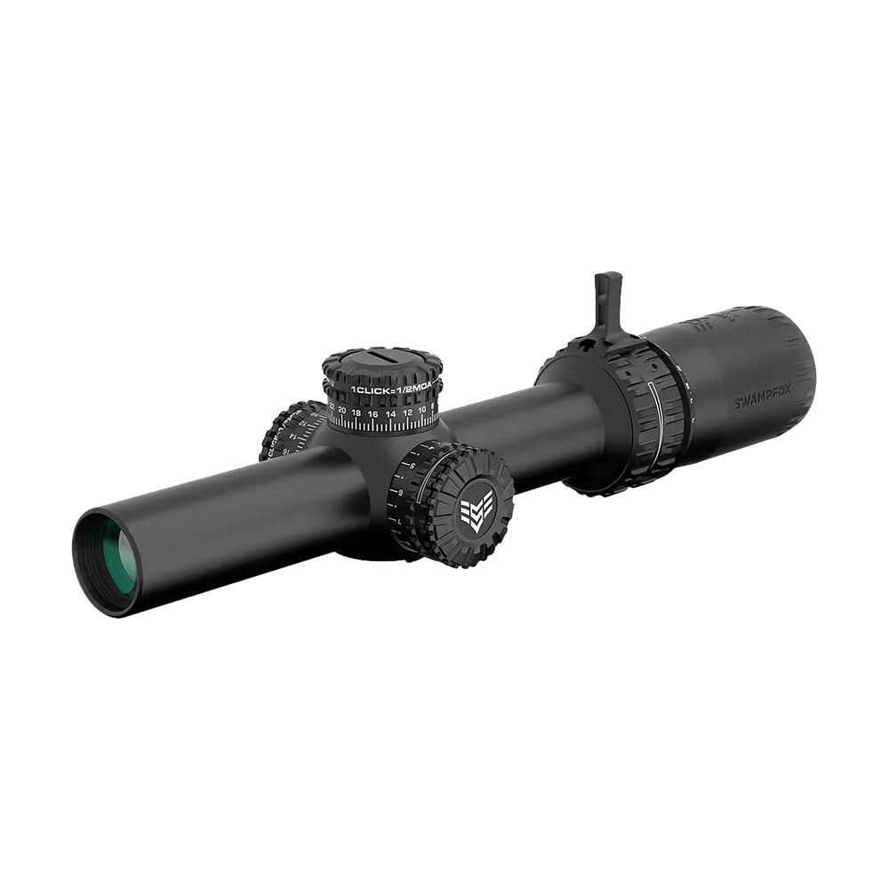 swampfox optics arh18241gb arrowhead black 1 8x24mm 30mm tube guerrilla dot bdc green reticle Swampfox Optics ARH18241GB Arrowhead Black 1-8x24mm 30mm Tube Guerrilla Dot BDC Green Reticle Sports South item 178883