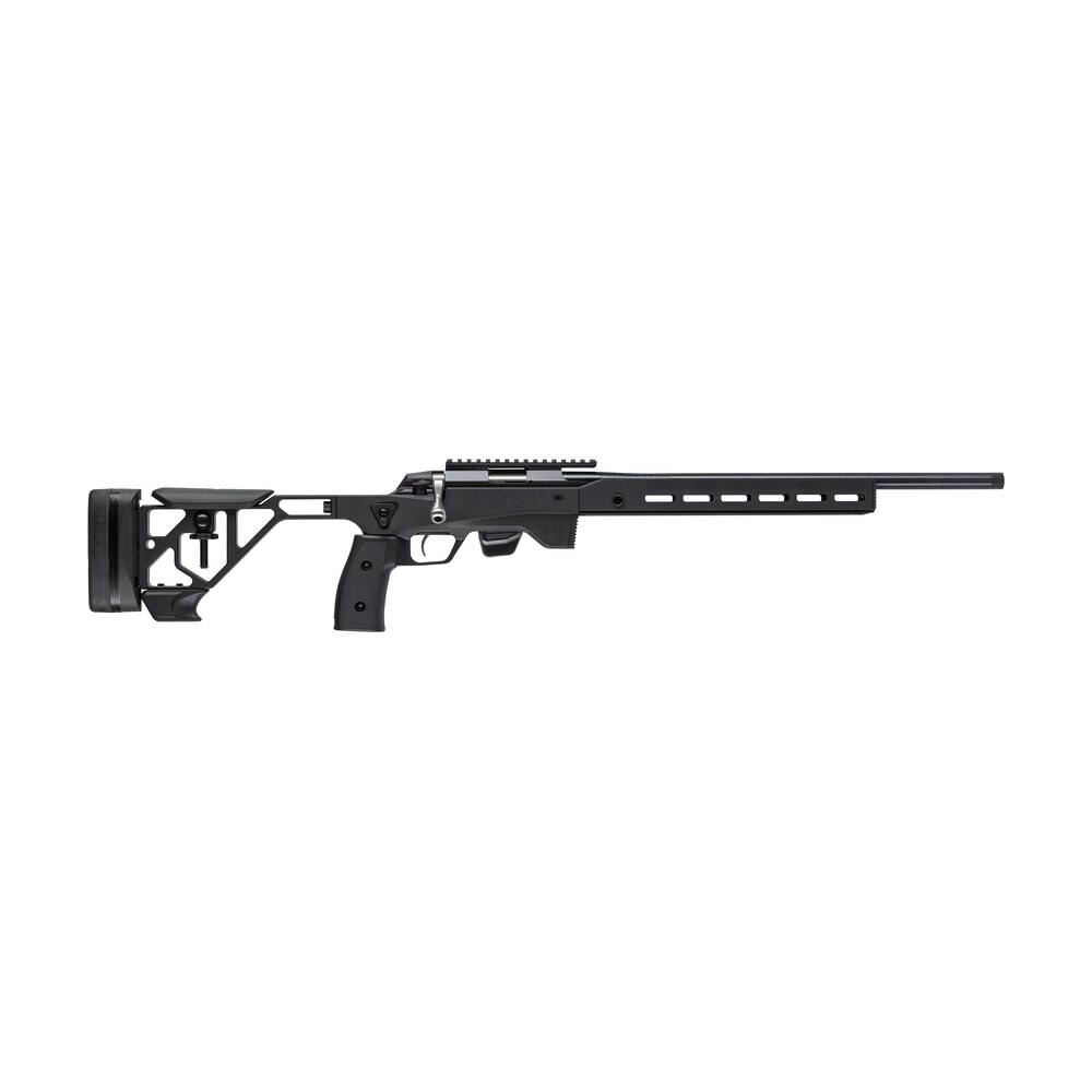 tikka jrt1xatb30016 t1x ace target 122 lr 10+1 16" black anodized threaded barrel, picatinny rail receiver, arca/m lok handguards, black adjustable aluminum stock, black polymer grips Tikka JRT1XATB30016 T1X Ace Target 122 LR 10+1 16" Black Anodized Threaded Sports South item 178932