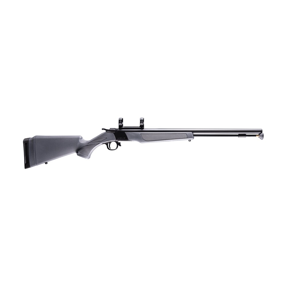 cva pr2119m wolf 50 cal 24" blued steel barrel & steel receiver w/picatinny rail, fixed stealth gray synthetic stock CVA PR2119M Wolf 50 Cal 24" Blued Steel Barrel & Steel Receiver Sports South item 178971