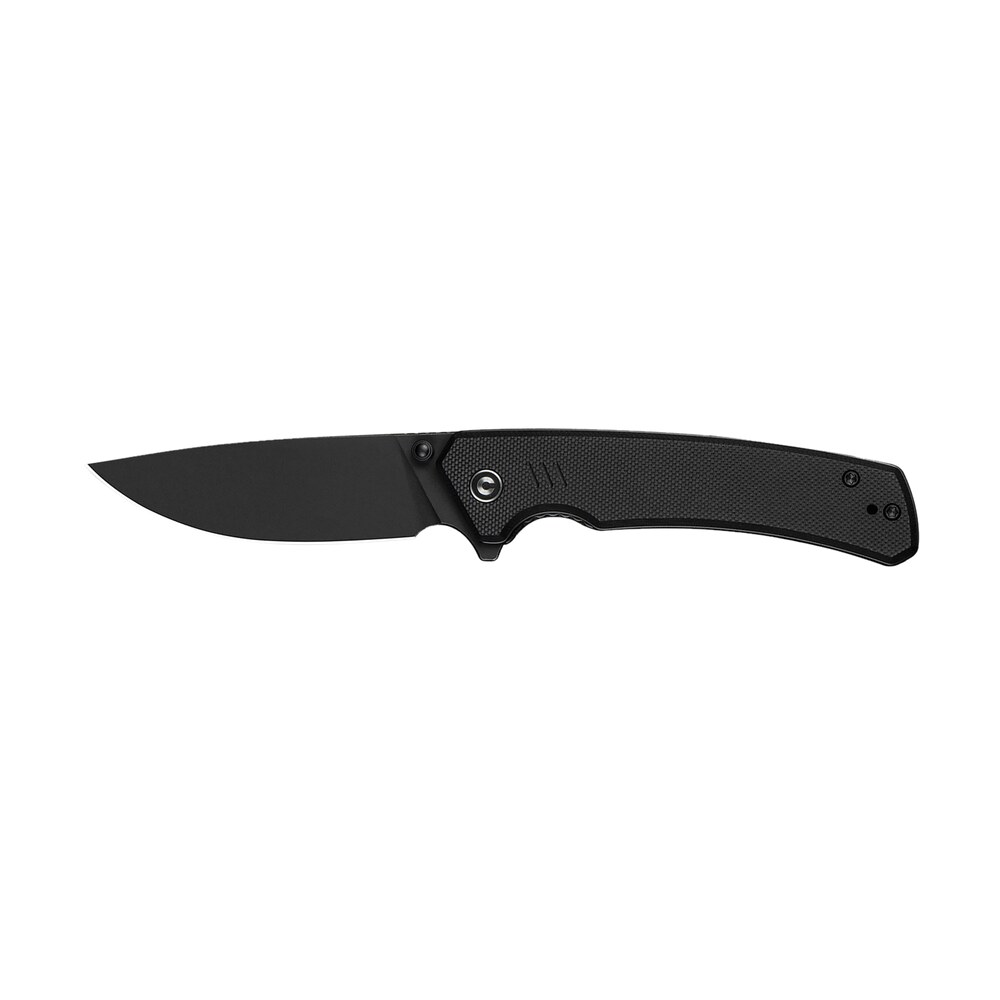 civivi knives c24012 1 merit 3.28" folding drop point plain black stonewashed 14c28n steel blade, black textured g10 handle Civivi Knives C24012-1 Merit 3.28" Folding Drop Point Plain Black Stonewashed 14C28N Steel Sports South item 179365