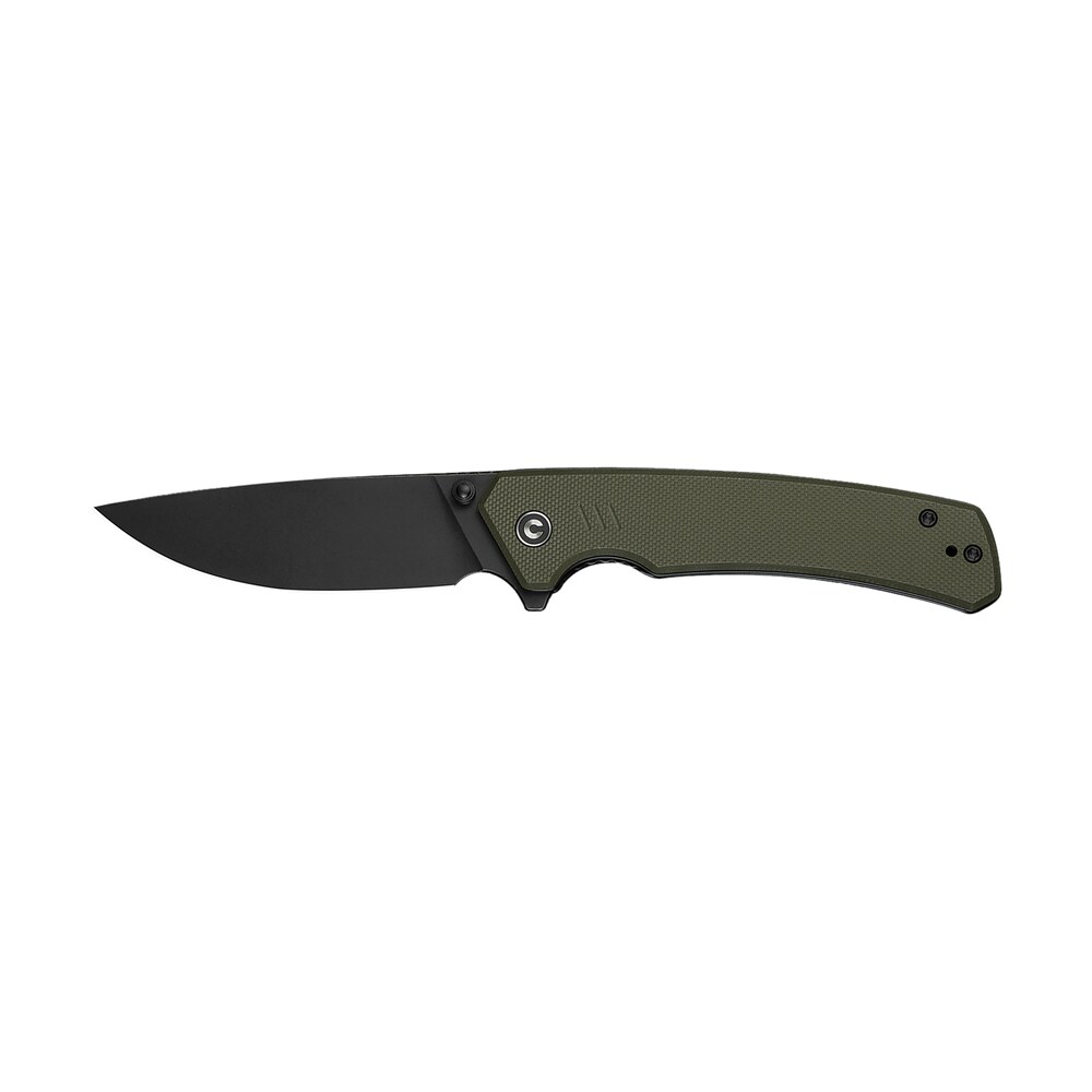 civivi knives c24012 2 merit 3.28" folding drop point plain black stonewashed 14c28n steel blade, od green textured g10 handle Civivi Knives C24012-2 Merit 3.28" Folding Drop Point Plain Black Stonewashed 14C28N Steel Sports South item 179366