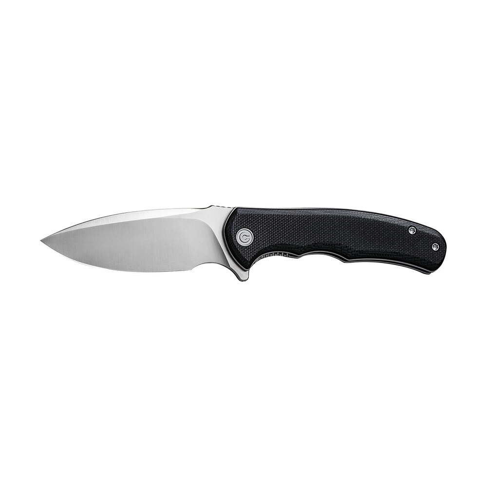 civivi knives c18026c 2 praxis mini 2.98" folding drop point plain satin d2 steel blade, black textured g10 handle Civivi Knives C18026C-2 Praxis Mini 2.98" Folding Drop Point Plain Satin D2 Steel Blade, Black Sports South item 179402