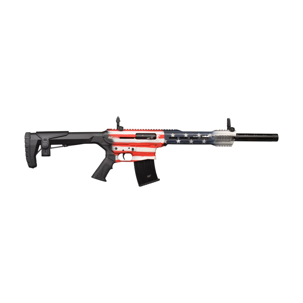 gforce arms gf2512usa gf25 usa 12 gauge semi auto 3" 5+1 20" flat dark earth cerakote threaded barrel, usa receiver, black adjustable synthetic stock w/black rubber grip Gforce Arms GF2512USA GF25 USA 12 Gauge Semi-Auto 3" 5+1 20" Flat Dark Earth Cerakote Threaded Sports South item 179433