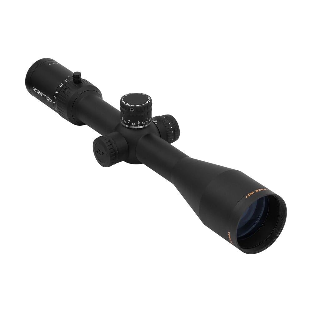 zero tech optics tr4245f ir trace advanced black 4 24x 50mm 30mm tube illuminated rmg ffp reticle Zero Tech Optics TR4245F-IR Trace Advanced Black 4-24x 50mm 30mm Tube Illuminated RMG FFP Sports South item 179627