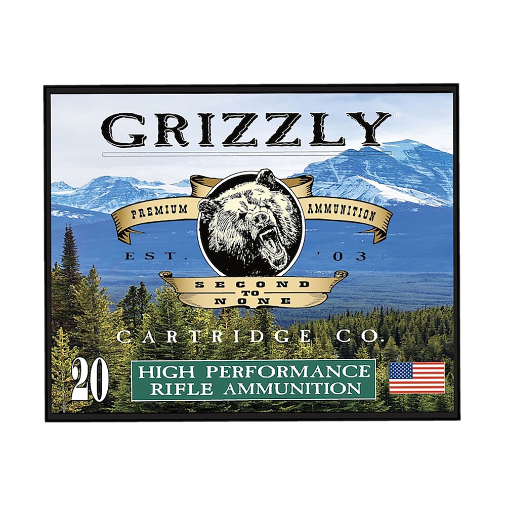 grizzly ammo gc357s3 357sig 125gr full metal jacket flat point 20 per box/10 case Grizzly Ammo GC357S3 357Sig 125gr Full Metal Jacket Flat Point 20 Per Box/10 Case Sports South item 179673