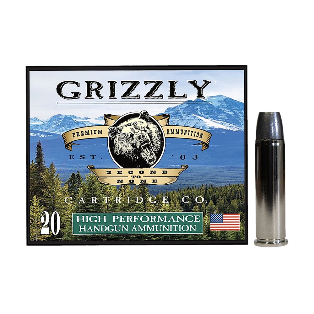 grizzly ammo gc357m14 357mag 200gr wide long nose gas check 20 per box/10 case Grizzly Ammo GC357M14 357Mag 200gr Wide Long Nose Gas Check 20 Per Box/10 Case Sports South item 179679