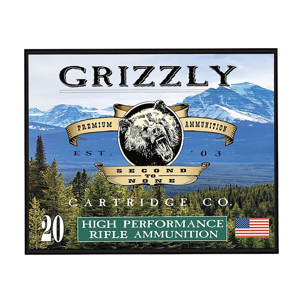grizzly ammo gc357m20 357mag 210gr full metal jacket flat point 20 per box/10 case Grizzly Ammo GC357M20 357Mag 210gr Full Metal Jacket Flat Point 20 Per Box/10 Case Sports South item 179680