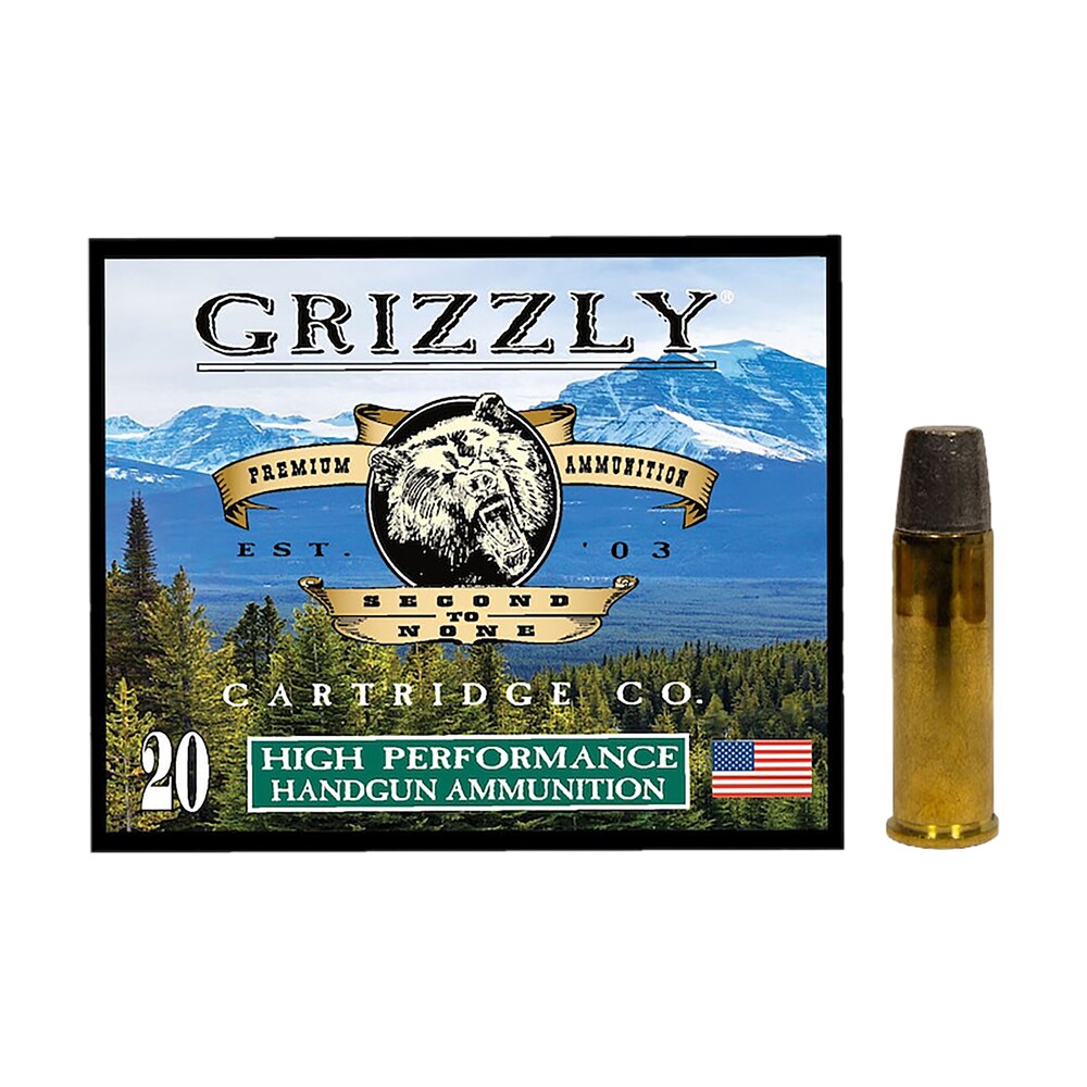 grizzly ammo gc41m5 41mag 265gr wide flat nose gas check 20 per box/10 case Grizzly Ammo GC41M5 41Mag 265gr Wide Flat Nose Gas Check 20 Per Box/10 Case Sports South item 179690