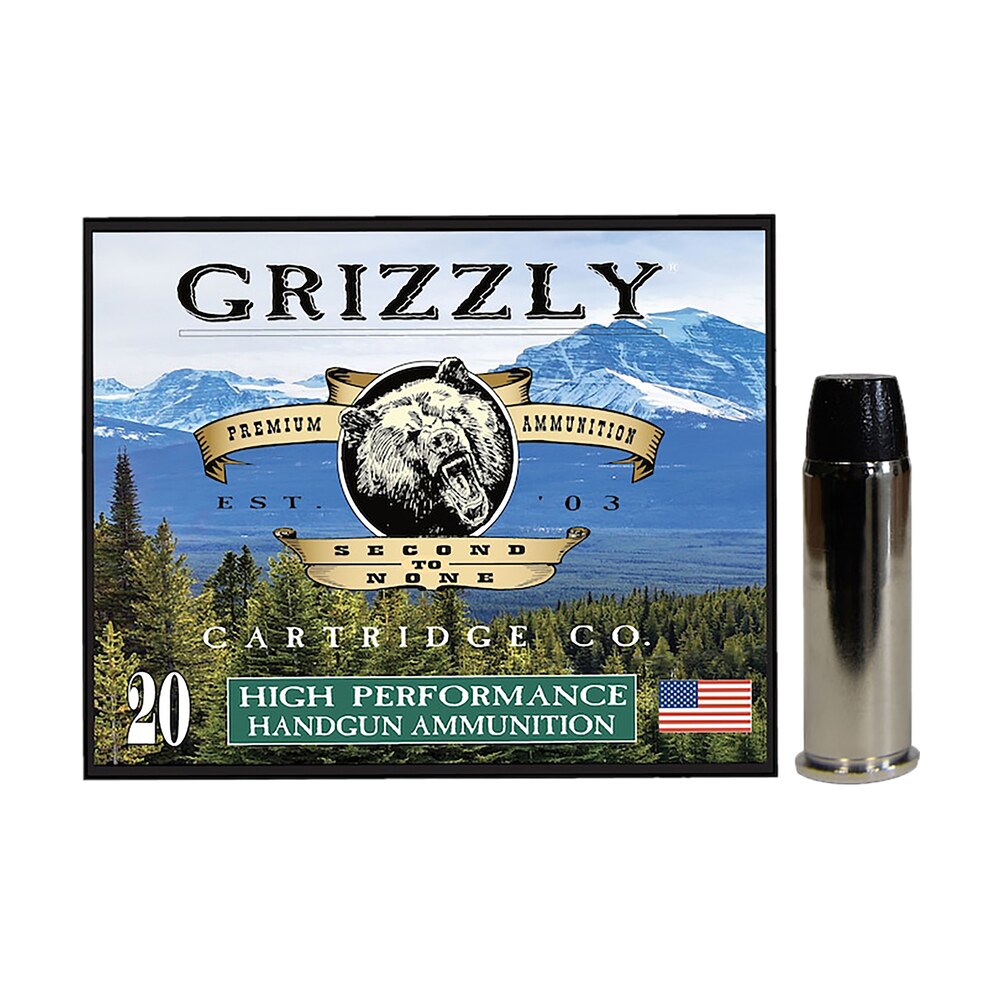 grizzly ammo gc44m9 44remmag 260gr wide flat nose gas check 20 per box/10 case Grizzly Ammo GC44M9 44RemMag 260gr Wide Flat Nose Gas Check 20 Per Box/10 Case Sports South item 179695