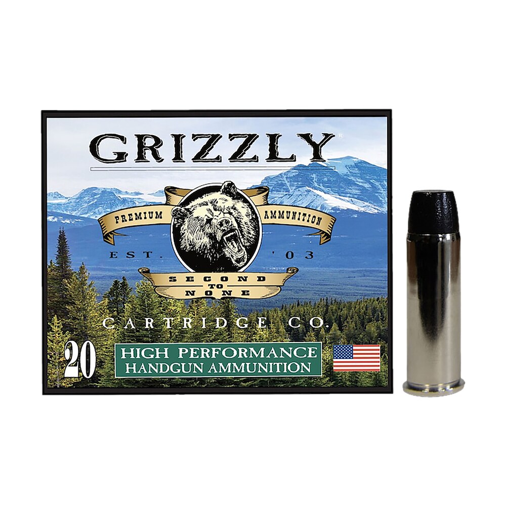 grizzly ammo gc44m16 44remmag 300gr wide flat nose gas check 20 per box/10 case Grizzly Ammo GC44M16 44RemMag 300gr Wide Flat Nose Gas Check 20 Per Box/10 Case Sports South item 179696