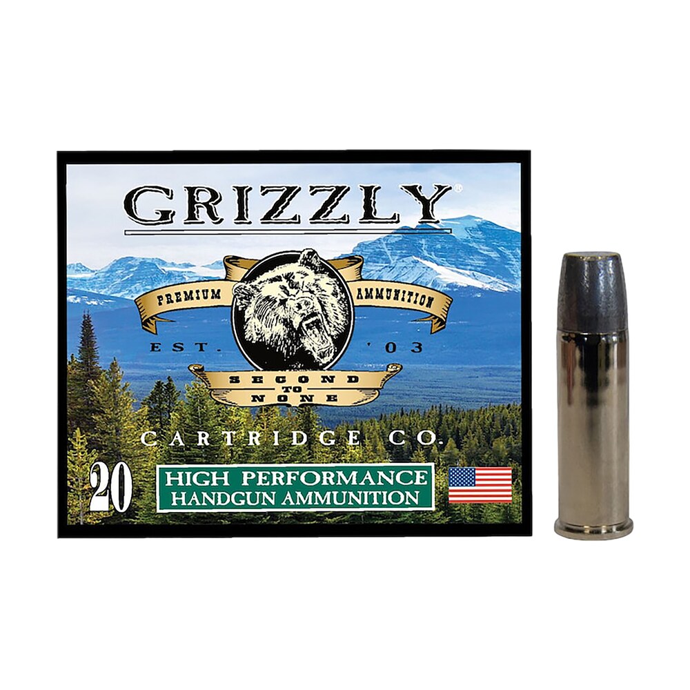 grizzly ammo gc44m19 44remmag 320gr wide long nose gas check 20 per box/10 case Grizzly Ammo GC44M19 44RemMag 320gr Wide Long Nose Gas Check 20 Per Box/10 Case Sports South item 179697
