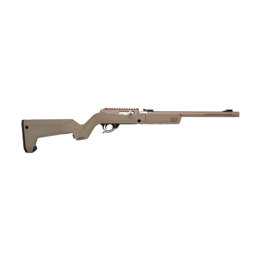 tactical solutions atd2qsbbfde x ring takedown vr 22 lr 10+1 16.50" quicksand threaded barrel, quicksand scope rail receiver, flat dark earth magpul x 22 backpacker synthetic stock, ambidextrous Tactical Solutions ATD2QSBBFDE X-Ring Takedown VR 22 LR 10+1 16.50" Quicksand Threaded Sports South item 179744