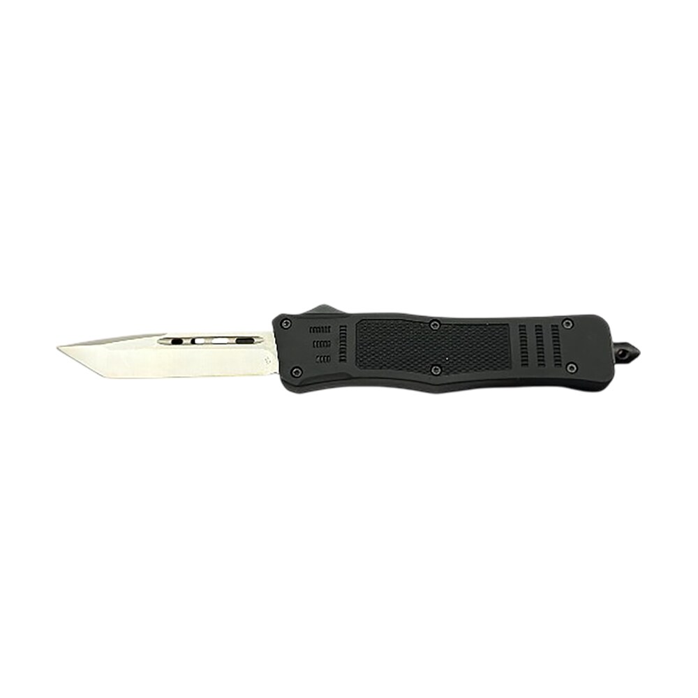 steel river knives mt618bult mt618 ultralight 3.25" otf tanto plain polished d2 steel blade, 4.25" black aluminum handle Steel River Knives MT618BULT MT618 Ultralight 3.25" OTF Tanto Plain Polished D2 Steel Blade, Sports South item 179932