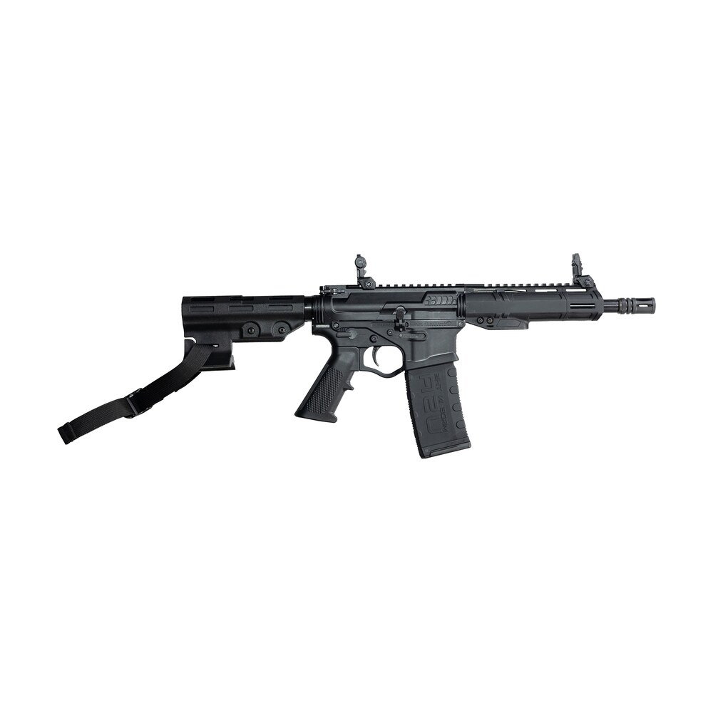 ati atigax3007mltb alpha maxx 300 blackout 30+1 7.50" black threaded barrel, black receiver w/picatinny rail, m lok handguard, a2 grip, polymer blade ATI ATIGAX3007MLTB Alpha Maxx 300 Blackout 30+1 7.50" Black Threaded Sports South item 180026