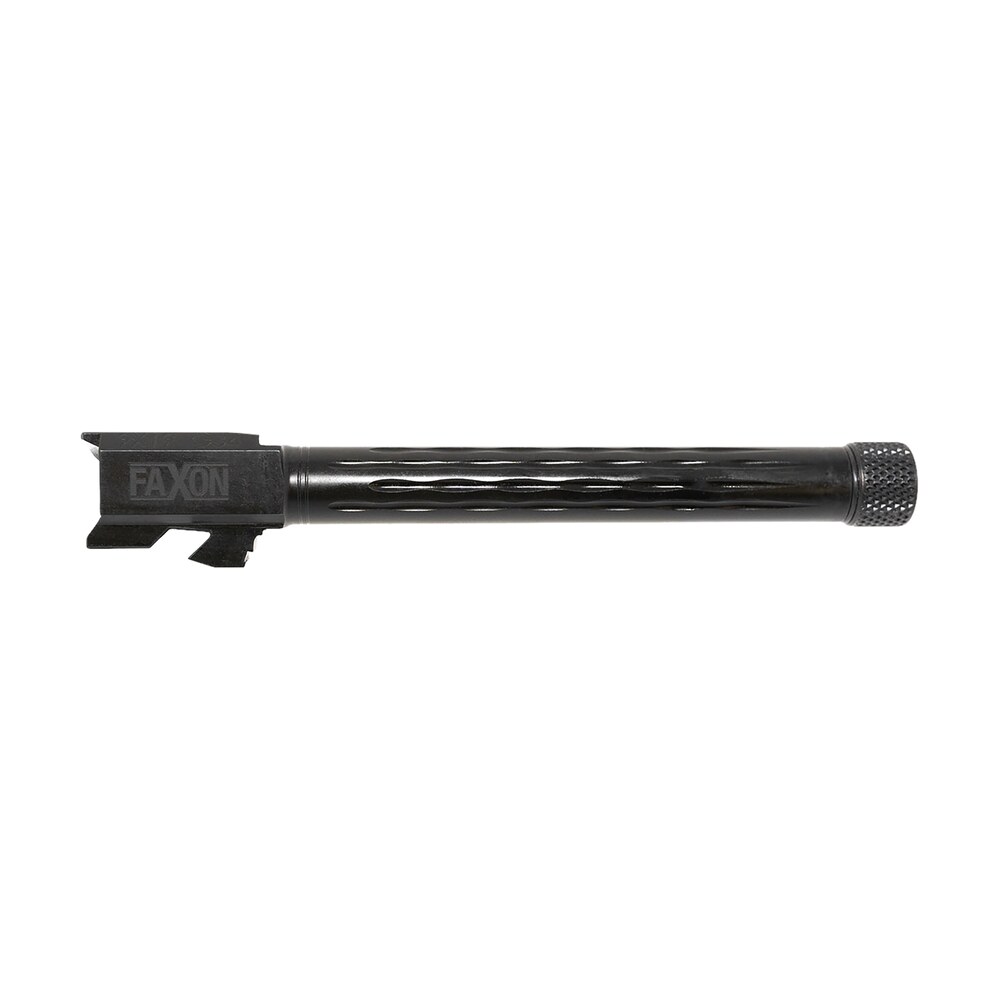 faxon firearms gb910n34lgqt match series 9mm luger 5.75" fluted threaded black nitride stainless steel, fits glock 34 gen2 4 Faxon Firearms GB910N34LGQT Match Series 9mm Luger 5.75" Fluted Threaded Black Nitride Sports South item 180104