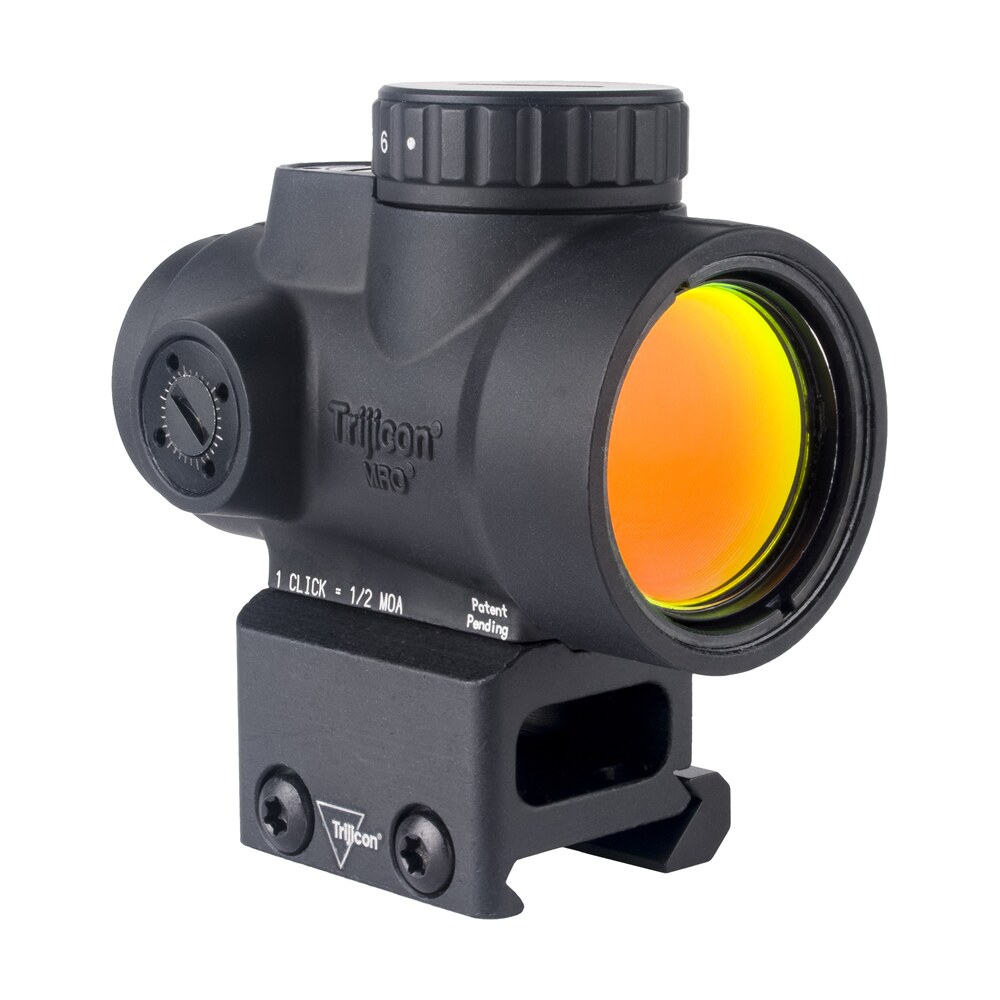 trijicon 2200302 mro sd black 1x25mm 2 moa red dot reticle full co witness mount Trijicon 2200302 MRO SD Black 1x25mm 2 MOA Red Dot Reticle Full Co-Witness Mount Sports South item 180130