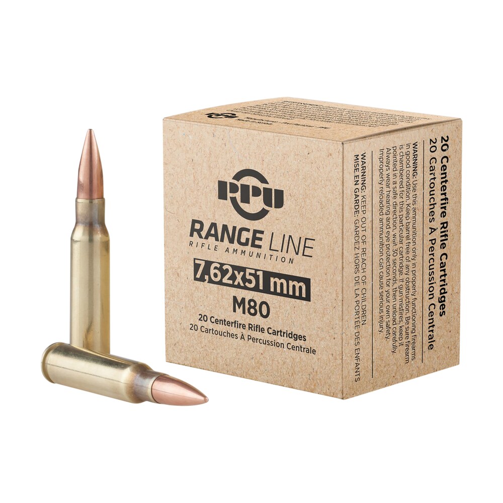 tr&z ppr751 7.62x51 145gr full metal jacket boat tail 20 per box/25 case TR&Z PPR751 7.62X51 145gr Full Metal Jacket Boat Tail 20 Per Box/25 Case Sports South item 180232