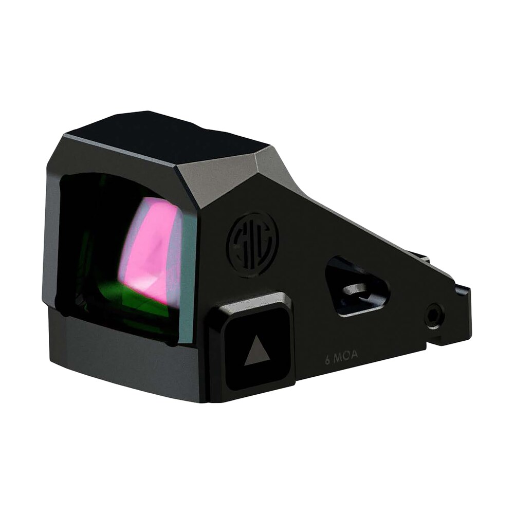 sig sauer electro optics sormdc60 romeo mdc mini daily carry black 1x26mm, 6 moa illuminated red dot reticle Sig Sauer Electro-Optics SORMDC60 Romeo-MDC Mini Daily Carry Black 1x26mm, 6 MOA Illuminated Sports South item 180255