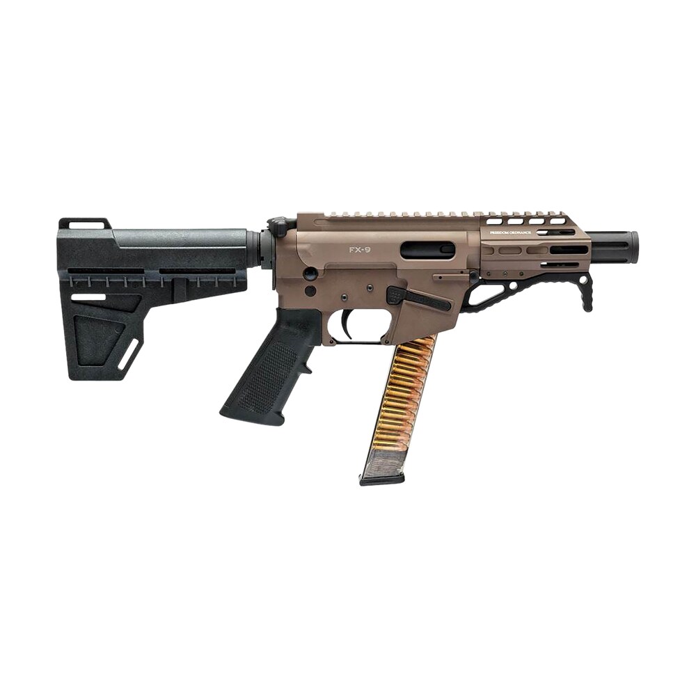freedom ordnance fx9p4 fde fx9p 9mm luger 31+1 4" flat dark earth FREEDOM ORDNANCE FX9P4-FDE FX9P 9mm Luger 31+1 4" Flat Dark Earth Sports South item 180391