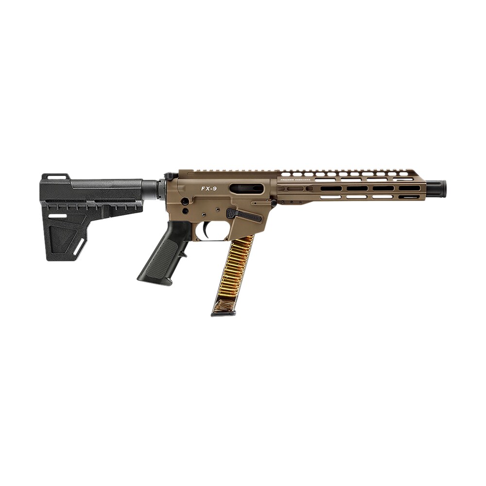 freedom ordnance fx9p10 fde fx9p 9mm luger 31+1 10" flat dark earth FREEDOM ORDNANCE FX9P10-FDE FX9P 9mm Luger 31+1 10" Flat Dark Earth Sports South item 180393