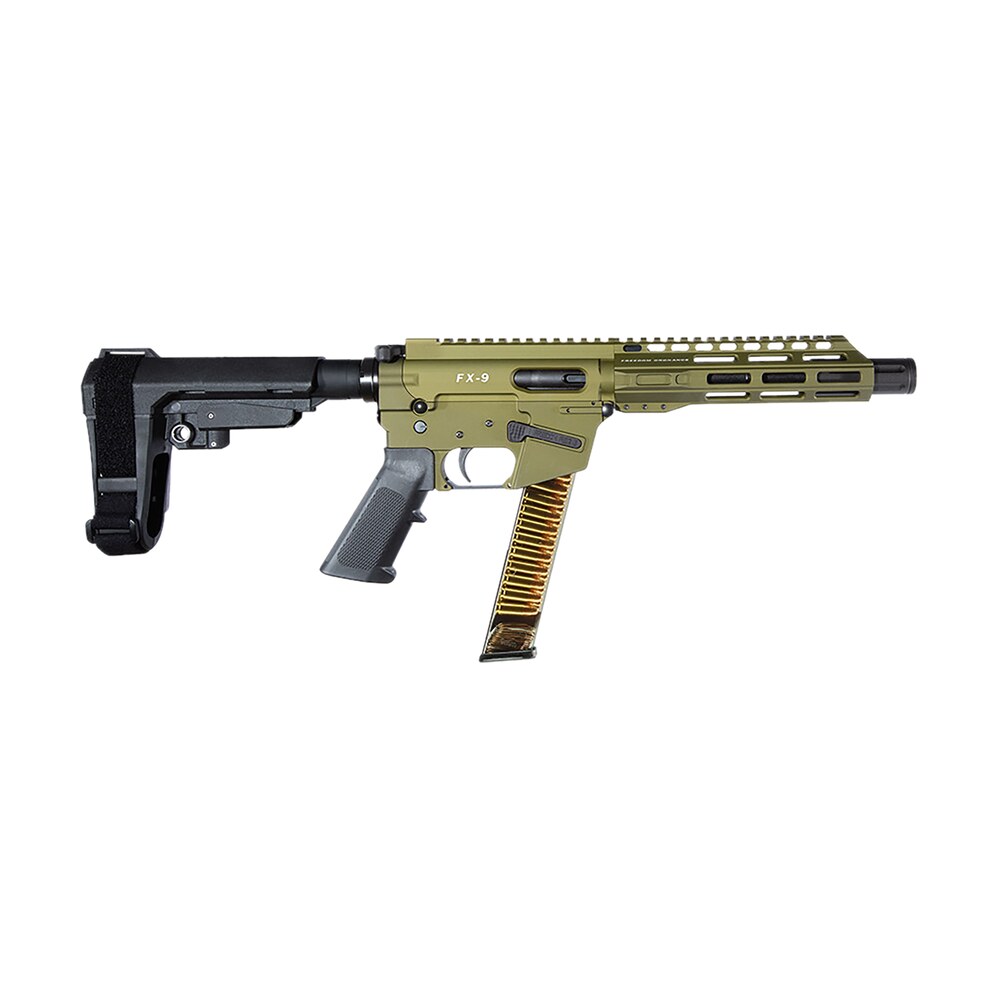 freedom ordnance fx9p8s odg fx9p 9mm luger 31+1 8" od green FREEDOM ORDNANCE FX9P8S-ODG FX9P 9mm Luger 31+1 8" OD Green Sports South item 180398