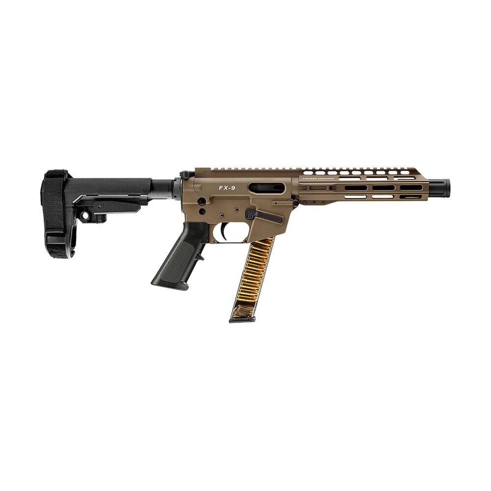 freedom ordnance fx9p8s fde fx9p 9mm luger 31+1 8" flat dark earth FREEDOM ORDNANCE FX9P8S-FDE FX9P 9mm Luger 31+1 8" Flat Dark Earth Sports South item 180401