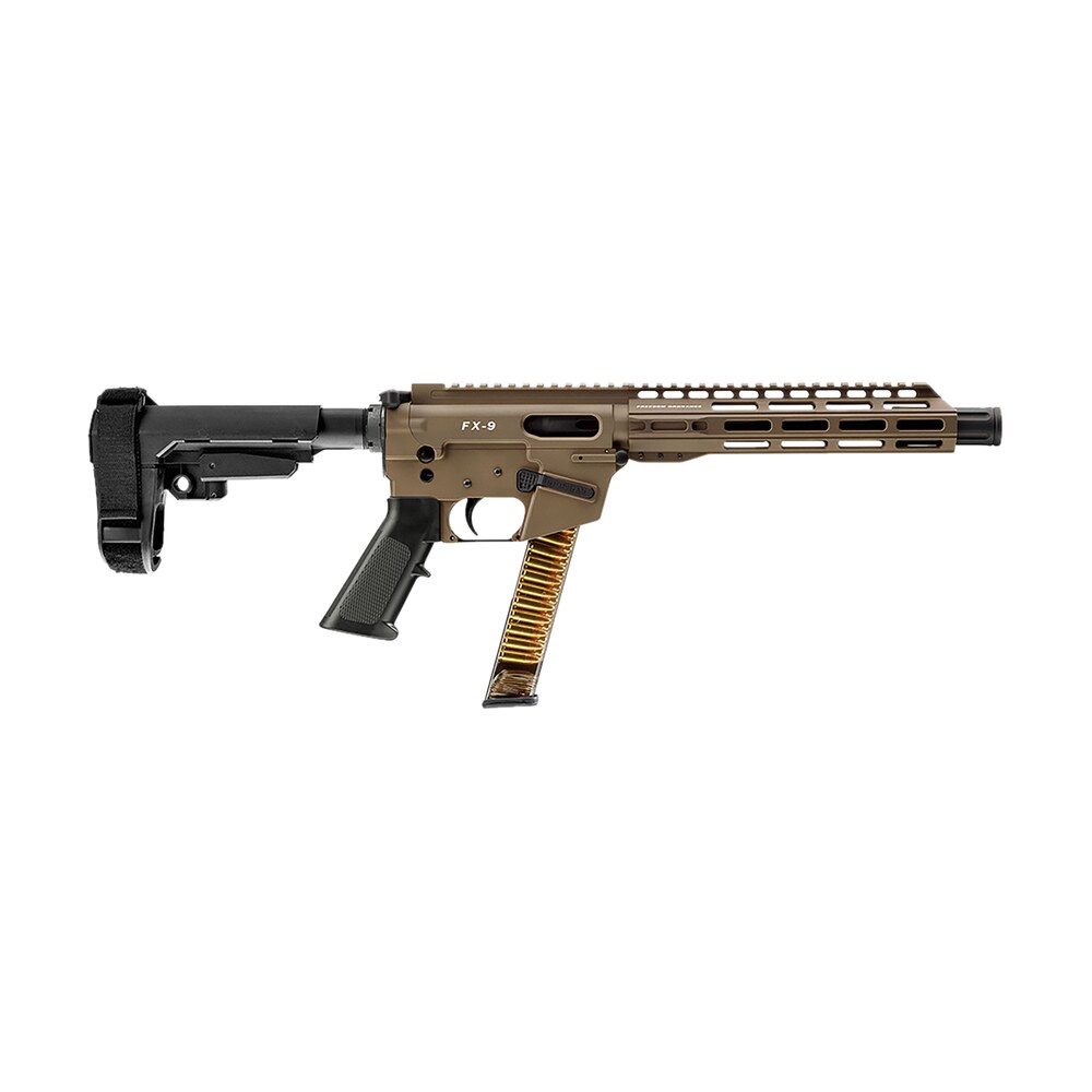 freedom ordnance fx9p10s fde fx9p 9mm luger 31+1 10" flat dark earth FREEDOM ORDNANCE FX9P10S-FDE FX9P 9mm Luger 31+1 10" Flat Dark Earth Sports South item 180402