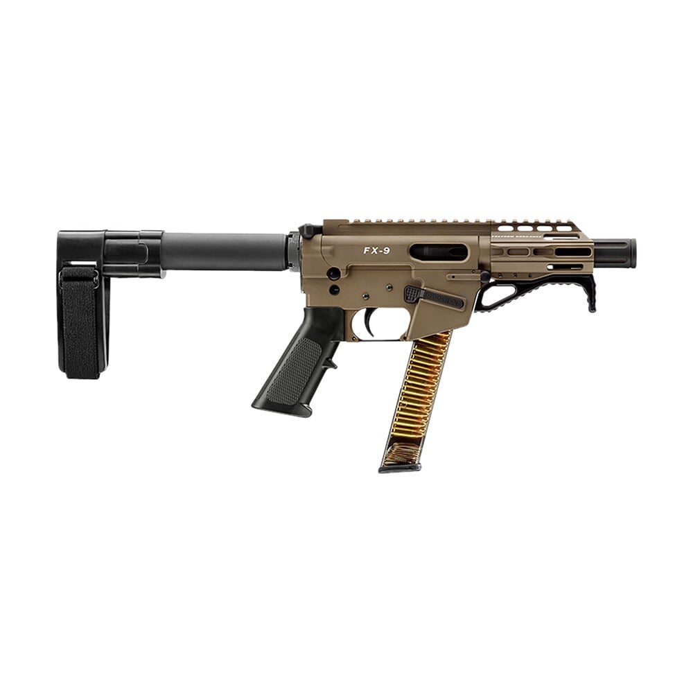 freedom ordnance fx9p4sbm fde fx9p 9mm luger 4" flat dark earth FREEDOM ORDNANCE FX9P4SBM-FDE FX9P 9mm Luger 4" Flat Dark Earth Sports South item 180403
