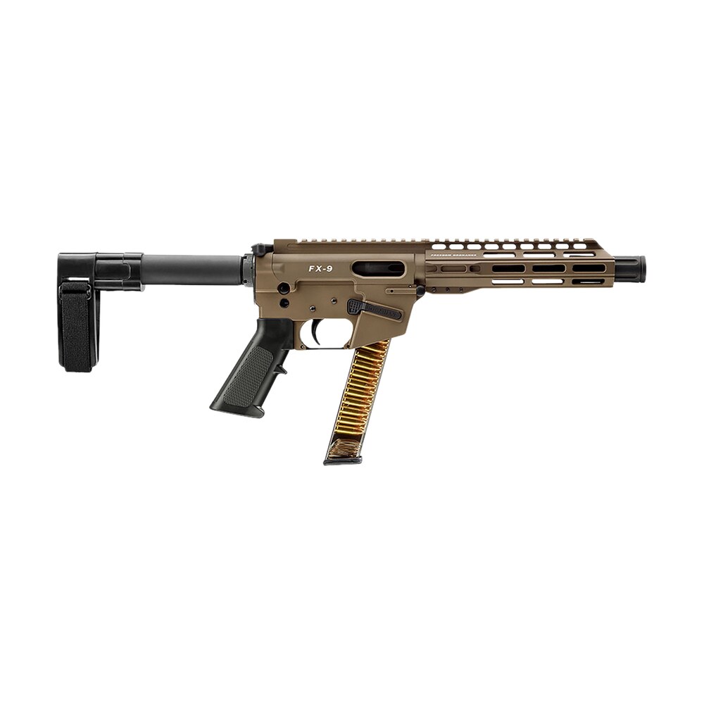 freedom ordnance fx9p8sbm fde fx9p 9mm luger 8" flat dark earth FREEDOM ORDNANCE FX9P8SBM-FDE FX9P 9mm Luger 8" Flat Dark Earth Sports South item 180404
