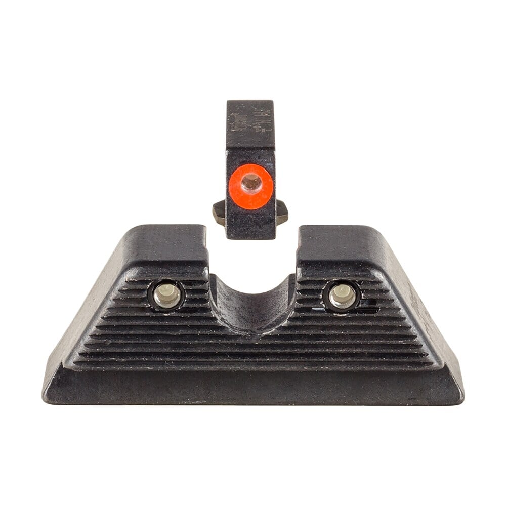 trijicon 601092 hd xr night sight set green tritium/orange outline front, green tritium rear, black frame, fits most glock/17 mos/19 mos/45 mos Trijicon 601092 HD XR Night Sight Set Green Tritium/Orange Outline Front, Green Tritium Rear, Sports South item 180571