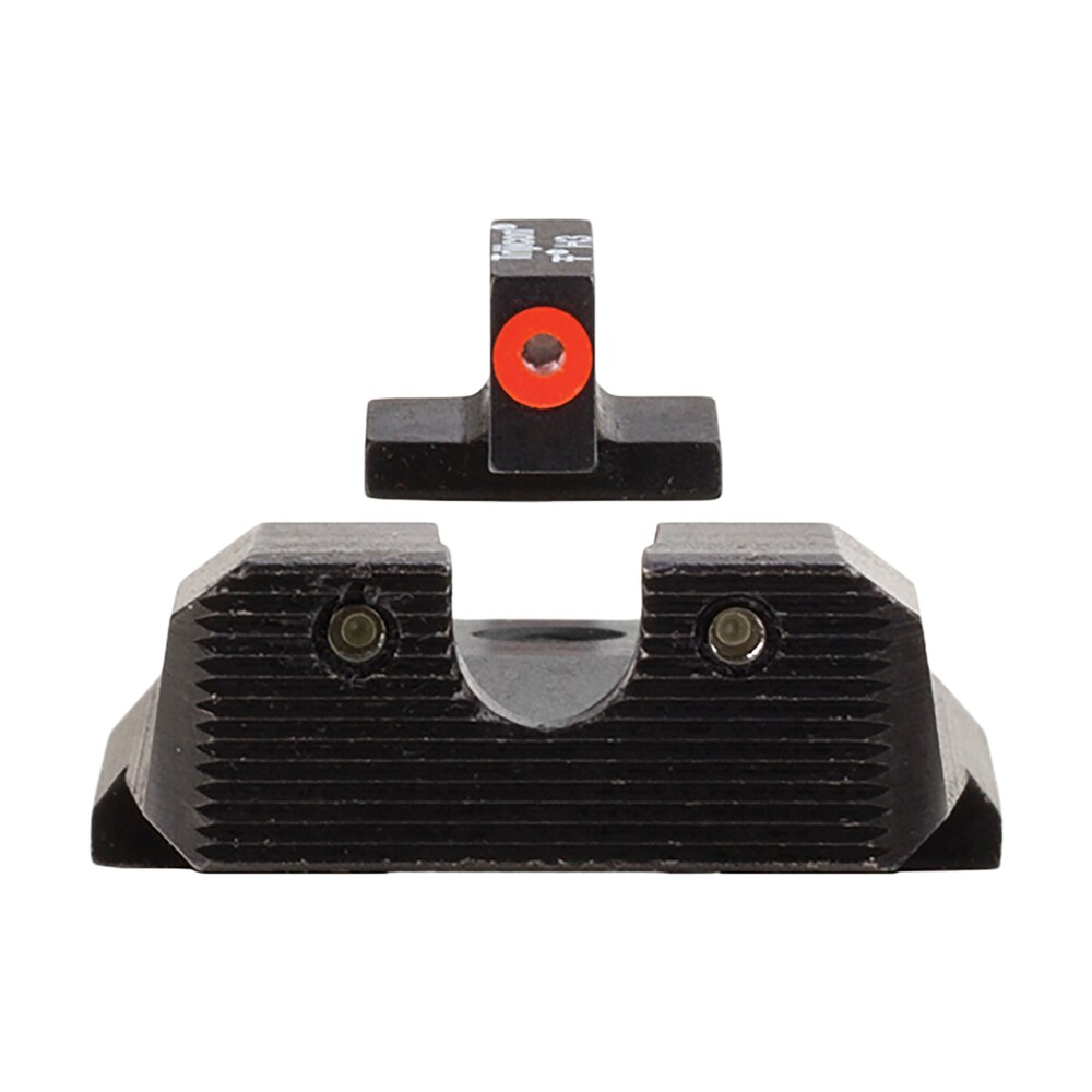 trijicon 600851 hd xr night sight set green tritium/orange outline front, green tritium rear, black frame fits s&w m&p/m&p m2.0 Trijicon 600851 HD XR Night Sight Set Green Tritium/Orange Outline Front, Green Tritium Rear, Sports South item 180573