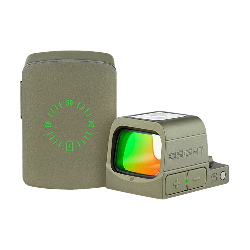 olightstore usa inc osightog osight s olive drab green 1x2 moa red dot/32 moa circle reticle Olightstore Usa Inc OSIGHTOG Osight S Olive Drab Green 1x2 MOA Red Dot/32 MOA Circle Reticle Sports South item 180577