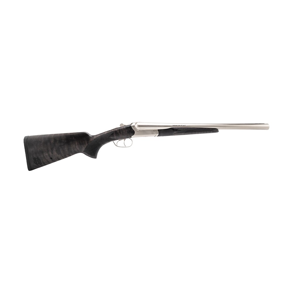heritage mfg bl41018ni badlander 410 bore break open 2rd 18.50" nickel side by side barrel & receiver, fixed turkish walnut wood stock Heritage Mfg BL41018NI Badlander 410 Bore Break Open 2rd 18.50" Nickel Side By Side Barrel Sports South item 180893