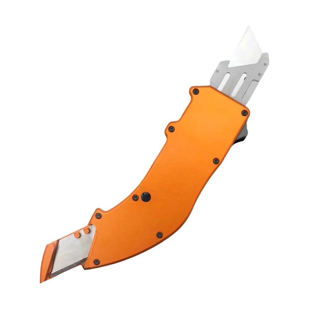 templar knife squire utility otf razor plain orange anodized 5.38" aluminum handle Templar Knife Squire Utility OTF Razor Plain Orange Anodized 5.38" Aluminum Handle Sports South item 181050