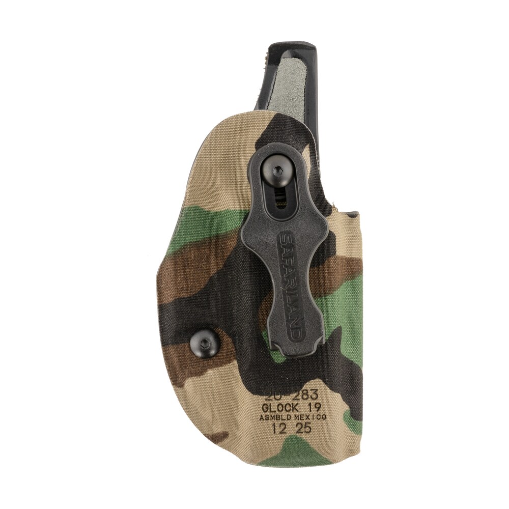 safariland 20283c991 species iwb woodland camo compatible w/ glock 19 belt clip right hand Safariland 20283C991 Species IWB Woodland Camo Compatible Sports South item 181084