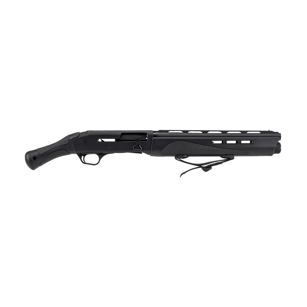 iwi us mfk1214 mafteah 12 gauge semi auto 3" 5+1 14" black smooth bore/vent rib barrel, drilled & tapped receiver, m lok handguards, black synthetic stock IWI US MFK1214 Mafteah 12 Gauge Semi-Auto 3" 5+1 14" Black Smooth Bore/Vent Rib Sports South item 181172