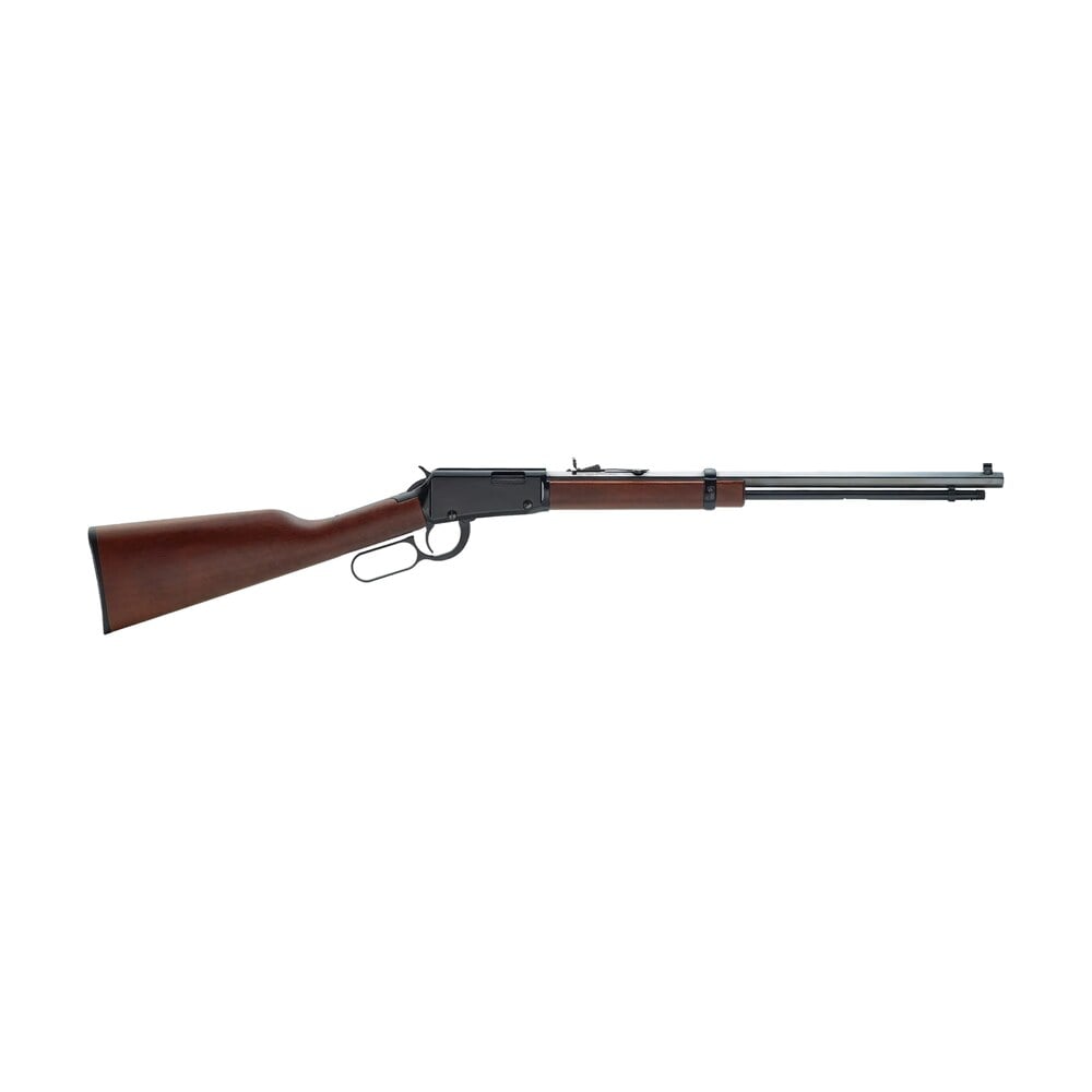 henry h001tm lever frontier 22 wmr caliber with 12+1 capacity, 20″ octagon barrel, black metal finish & american walnut stock right hand (full size) Henry H001TM Lever Frontier 22 WMR Caliber Sports South item 18130