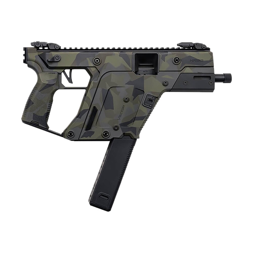 kriss usa kv453pwd00 vector sdp gen3 45 acp 30+1 5.50" black nitride threaded barrel, m lok handguard, picatinny rail receiver & rear, black polymer grip, ambidextrous, glock mag compatible Kriss USA KV453PWD00 Vector SDP Gen3 45 ACP 30+1 5.50" Black Nitride Threaded Sports South item 181347