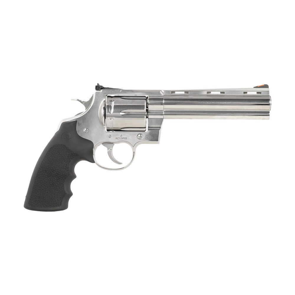 colt mfg anacondasp6rts45c anaconda 45 colt (long colt) 6rd shot 6" stainless vent rib barrel, cylinder & frame, black grip Colt Mfg ANACONDASP6RTS45C Anaconda 45 Colt (Long Colt) 6rd Shot 6" Stainless Vent Rib Sports South item 181442