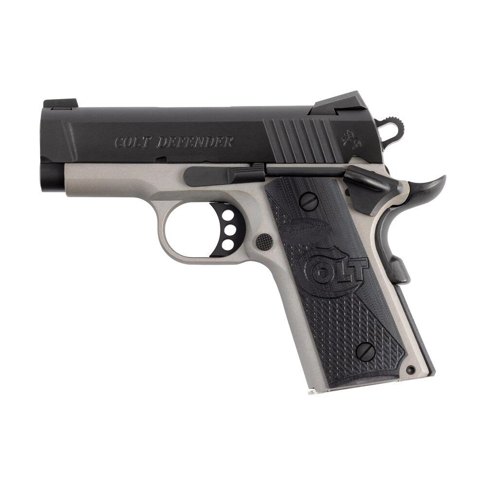 colt mfg o7000xett defender 45 acp 7+1 3" carbon steel slide, aluminum frame w/beavertail, g10 grip Colt Mfg O7000XETT Defender 45 ACP 7+1 3" Carbon Steel Slide, Aluminum Frame Sports South item 181444