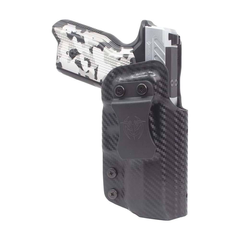 fusion firearms qufusxfrh xf pro holster iwb/owb black boltaron, belt clip, right hand Fusion Firearms QUFUSXFRH XF Pro Holster IWB/OWB Black Boltaron, Belt Clip, Right Hand Sports South item 181573