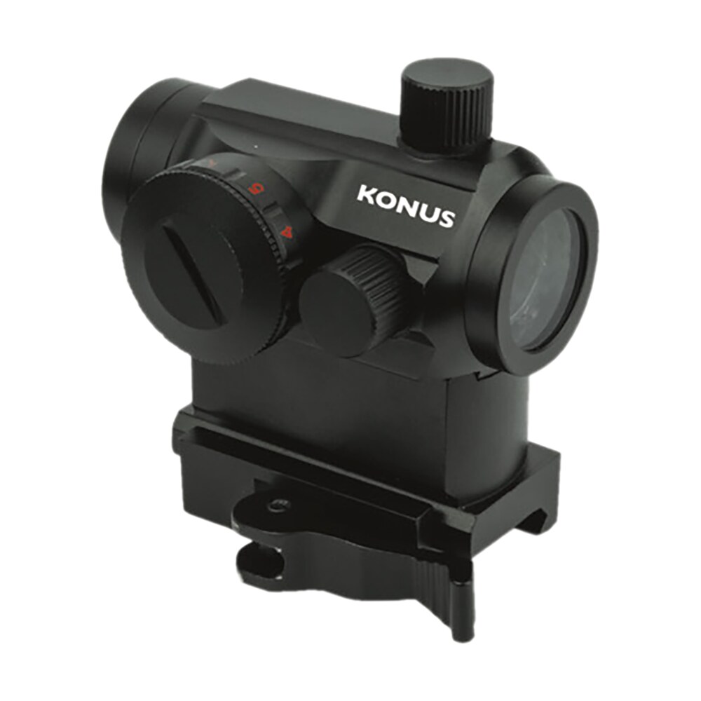 konus pro nuclear matte black 1x22mm 3 moa red/green dot reticle Konus Pro Nuclear Matte Black 1x22mm 3 MOA Red/Green Dot Reticle Sports South item 181670