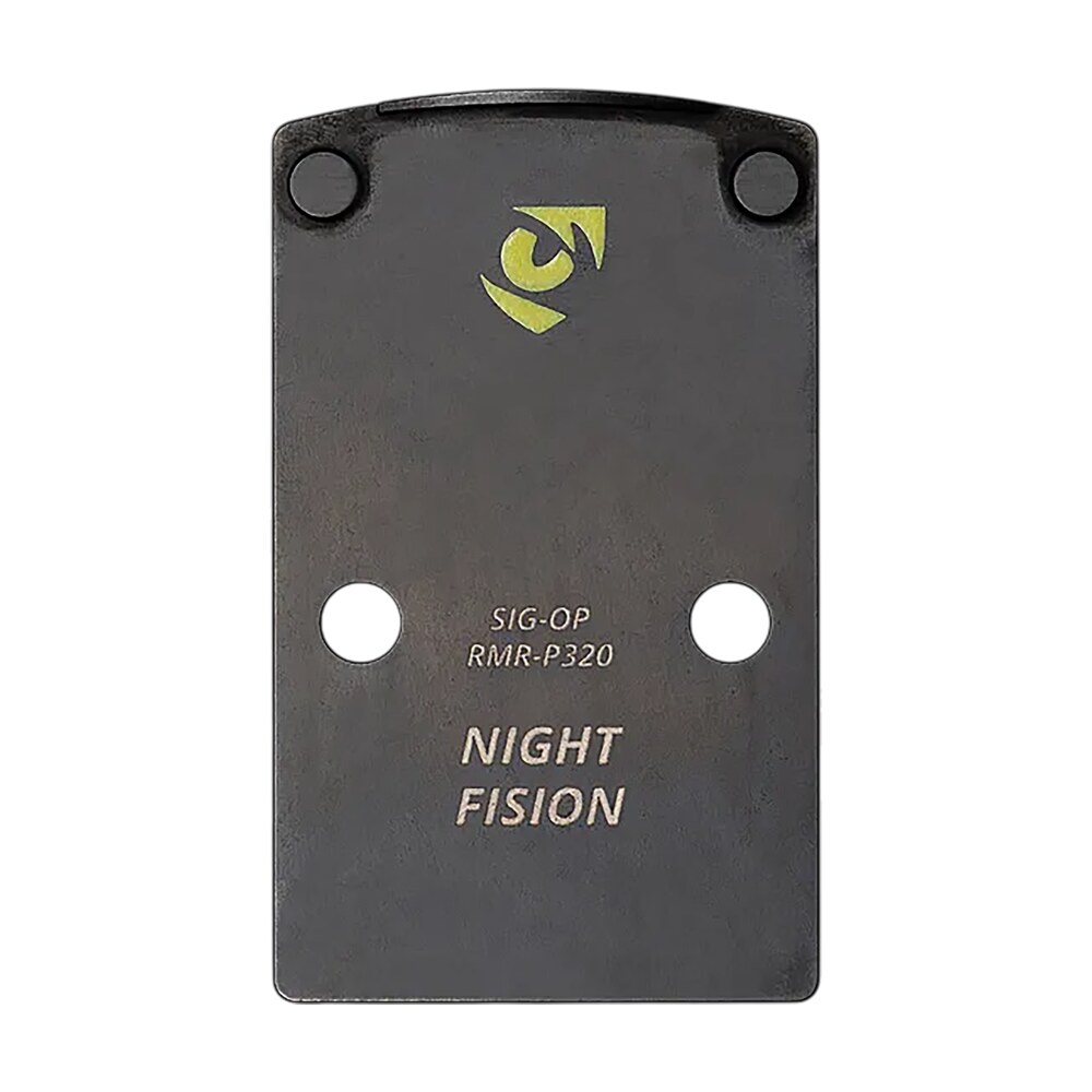 night fision sigoprmrp320 black stainless steel fits trijicon rmr, holosun 507c compatible w/ sig sauer pro cut Night Fision SIGOPRMRP320 Black Stainless Steel Sports South item 181908