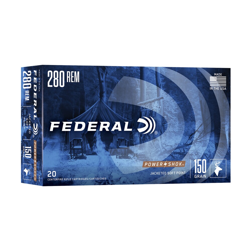 federal 280b power shok 280rem 150gr soft point 20 per box/10 case Federal 280B Power-Shok 280Rem 150gr Soft Point 20 Per Box/10 Case Sports South item 182383