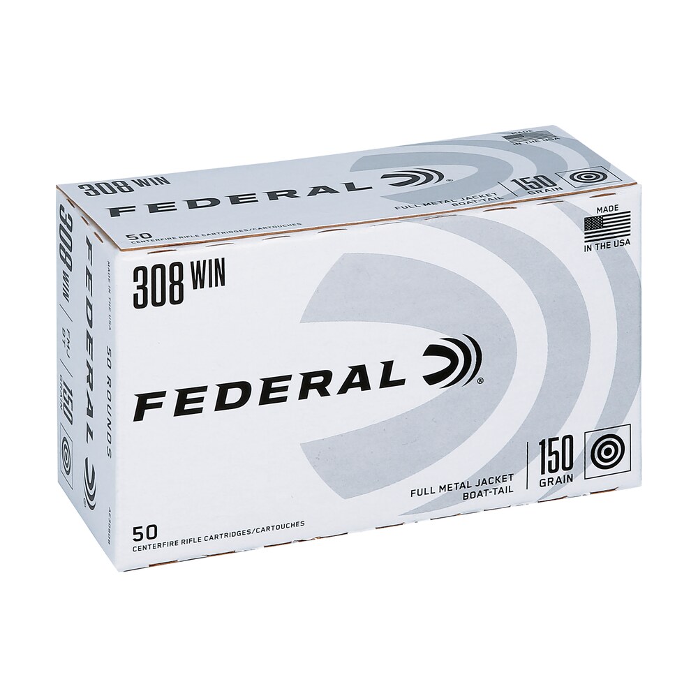 federal ae308db american eagle 308win 150gr full metal jacket 50 per box/5 case Federal AE308DB American Eagle 308Win 150gr Full Metal Jacket 50 Per Box/5 Case Sports South item 182400