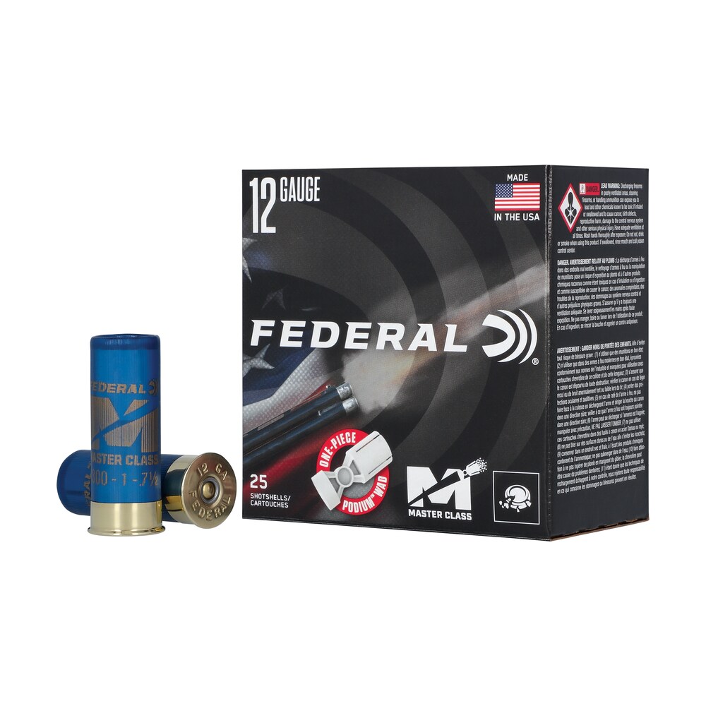 federal mc12hc8 master class 12gauge 2.75" 1 1/8oz 8shot 25 per box/10 case Federal MC12HC8 Master Class 12Gauge 2.75" 1 1/8oz 8Shot 25 Per Box/10 Case Sports South item 182404