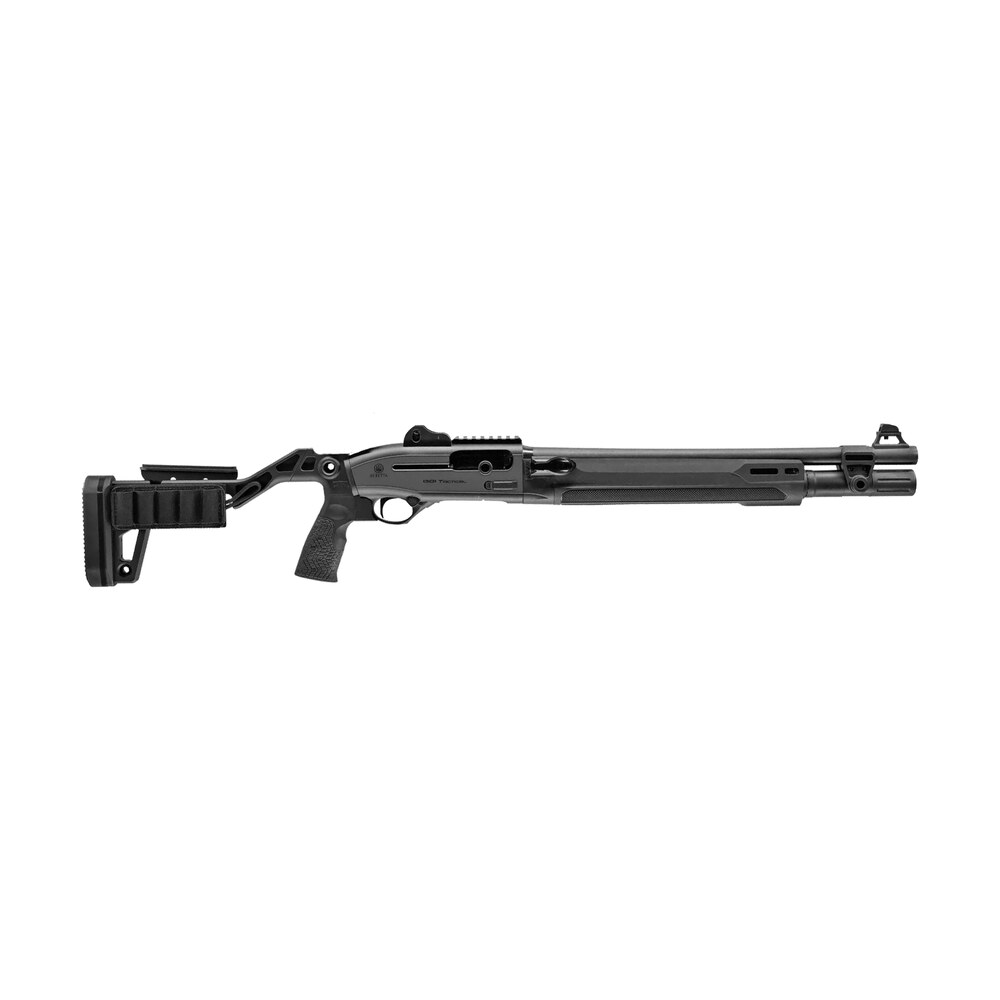 beretta usa j131m2cpc18 1301 tac c 12 gauge semi auto 3" 5+1 18.50" black steel barrel, black aluminum receiver w/picatinny rail, black chisel fixed synthetic stock, black polymer grip, m lok mounting Beretta USA J131M2CPC18 1301 Tac C 12 Gauge Semi-Auto 3" 5+1 18.50" Black Steel Sports South item 182956