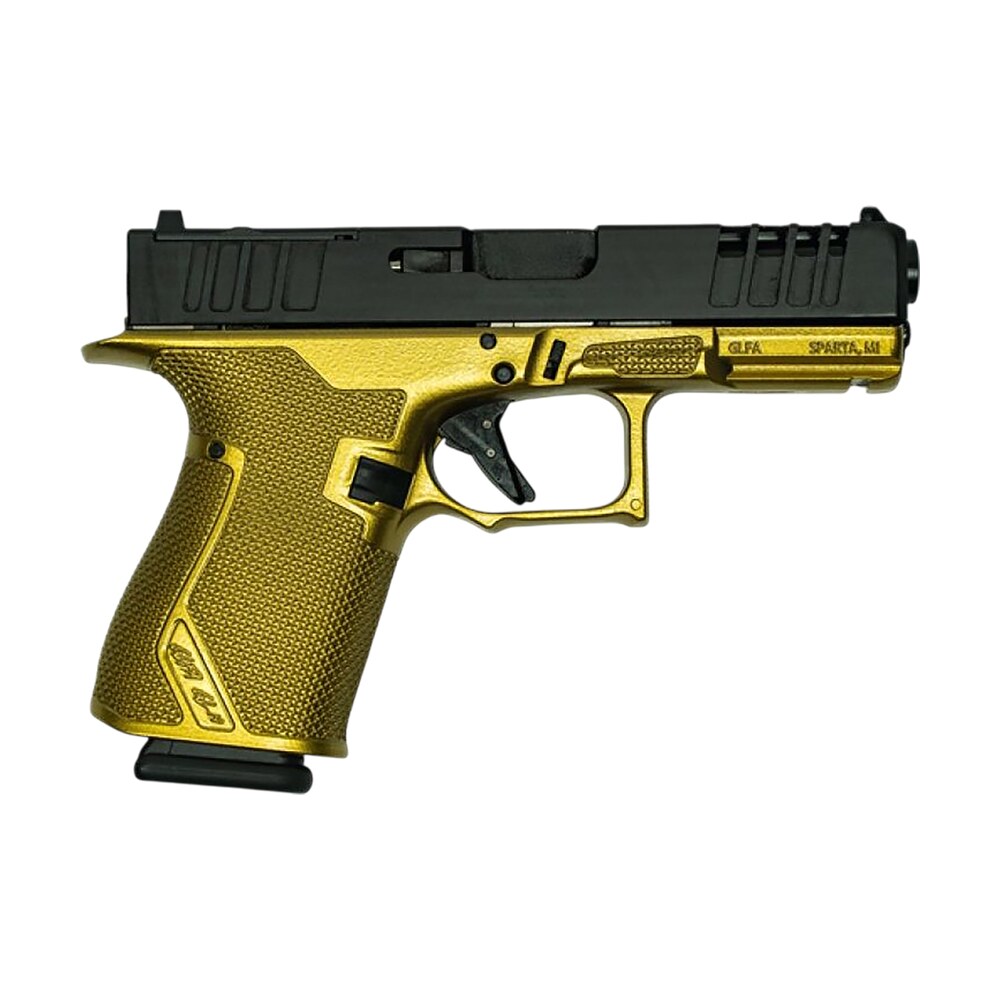 great lakes firearms gl19ggld striker compact frame 9mm luger 15+1 4" black nitride barrel, optic cut/serrated/window cut slide, polymer frame, rmr footprint, ambidextrous Great Lakes Firearms GL19GGLD Striker Compact Frame 9mm Luger 15+1 4" Black Nitride Sports South item 183088