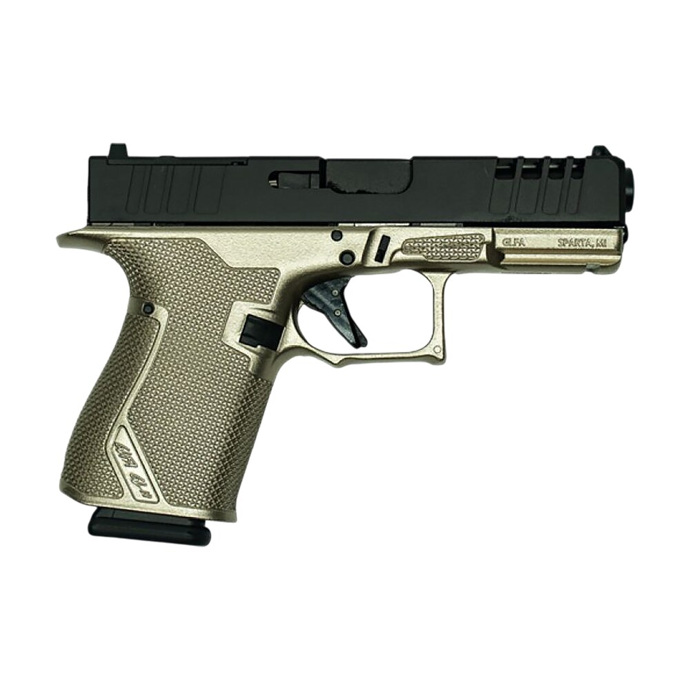 great lakes firearms gl19gplt striker compact frame 9mm luger 15+1 4" black nitride barrel, optic cut/serrated/window cut slide, polymer frame, rmr footprint, ambidextrous Great Lakes Firearms GL19GPLT Striker Compact Frame 9mm Luger 15+1 4" Black Nitride Sports South item 183089